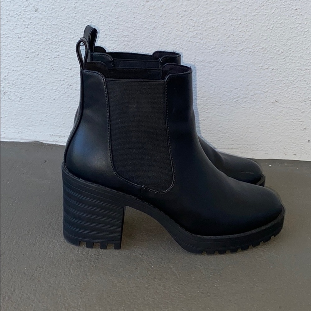 Black booties
